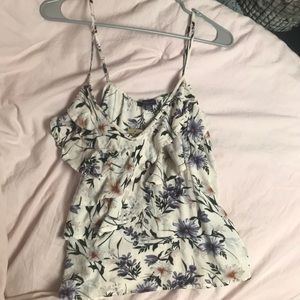 American Eagle Floral Tank Top